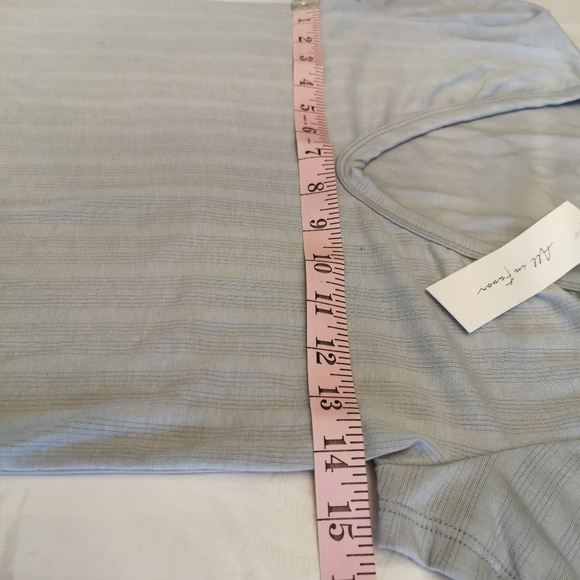 All In Favor Gray Ribbed T-shirt Size Xs - Picture 4 of 5
